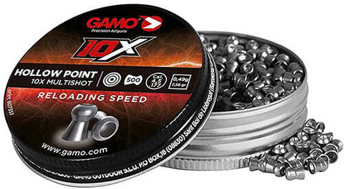 Gamo 6322546Bl54 Swarm 10X 177 Pellet Hollow Point 500 Per Tin